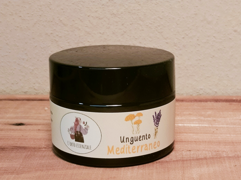 Unguento  Mediterraneo, Elicriso e Lavanda 30 ml