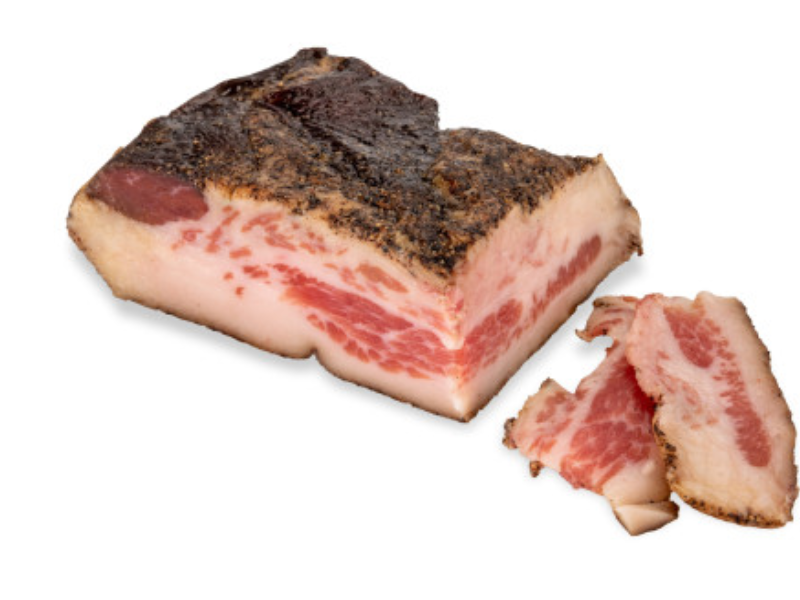 Guanciale steccato