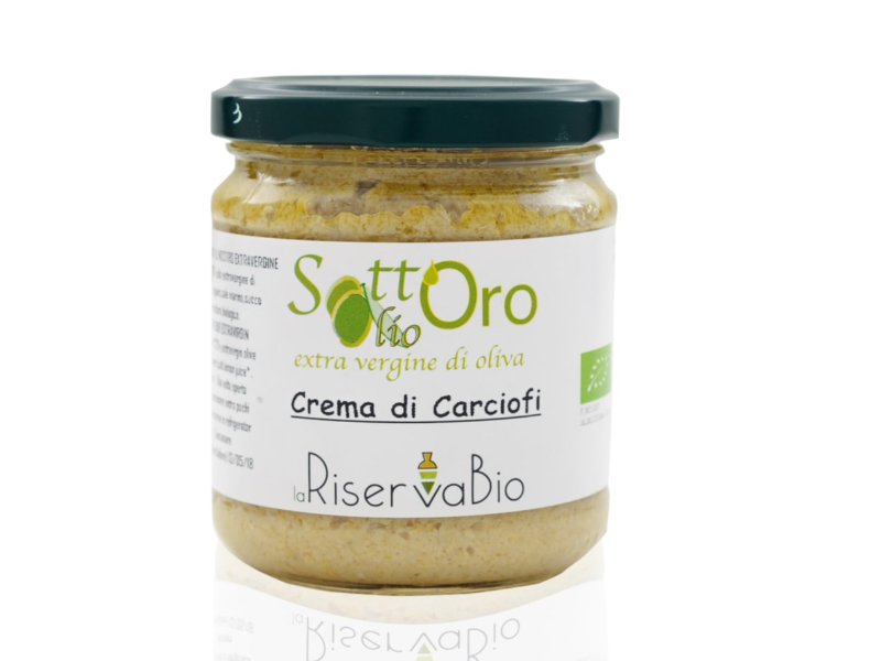 Crema carciofi  bio 180 gr.