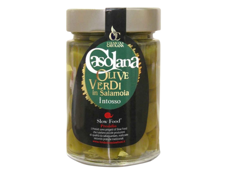 Olive verdi in salamoia Intosso